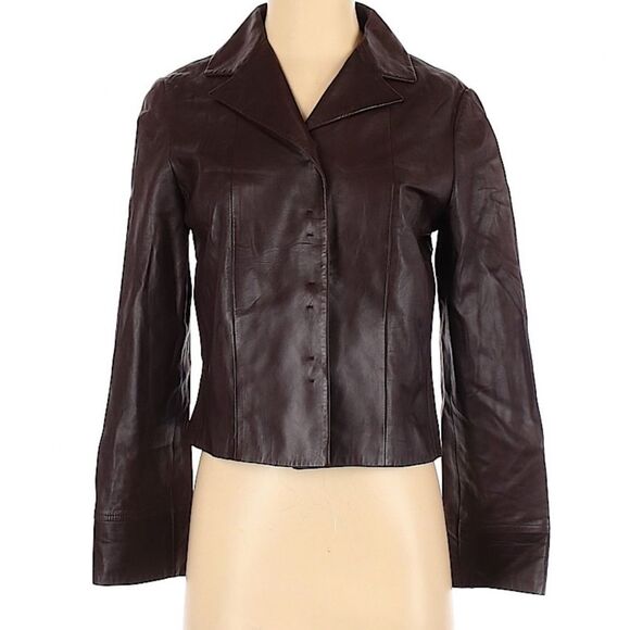 Piazza Sempione Jackets & Blazers - Piazza Sempione Leather Jacket  4
